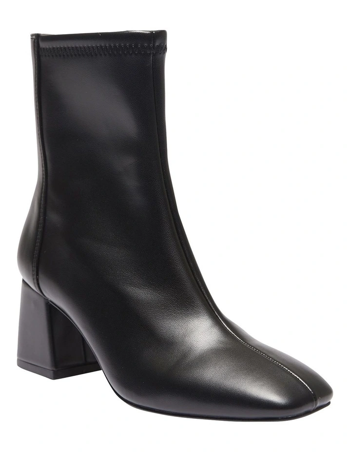 Harlow Black Stretch Boots