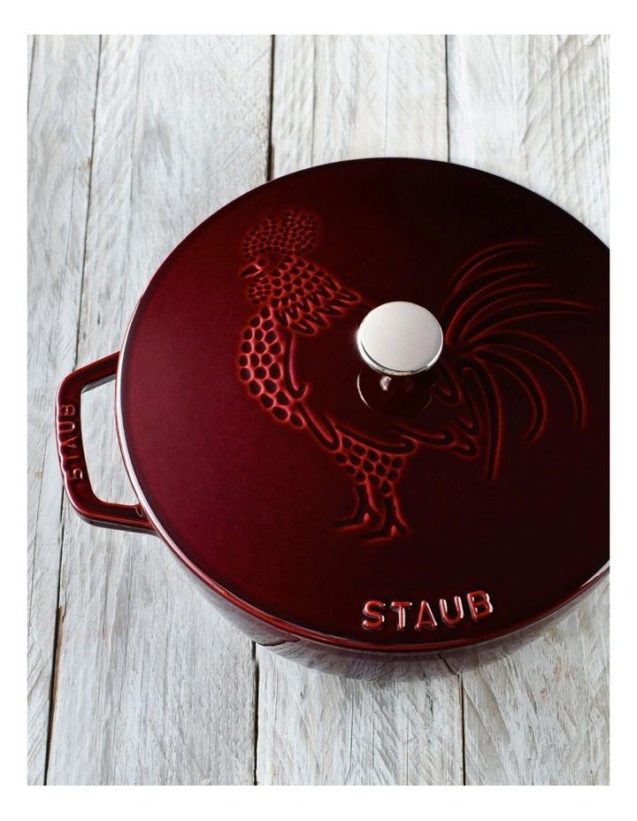 Staub French Rooster Cocotte 24cm