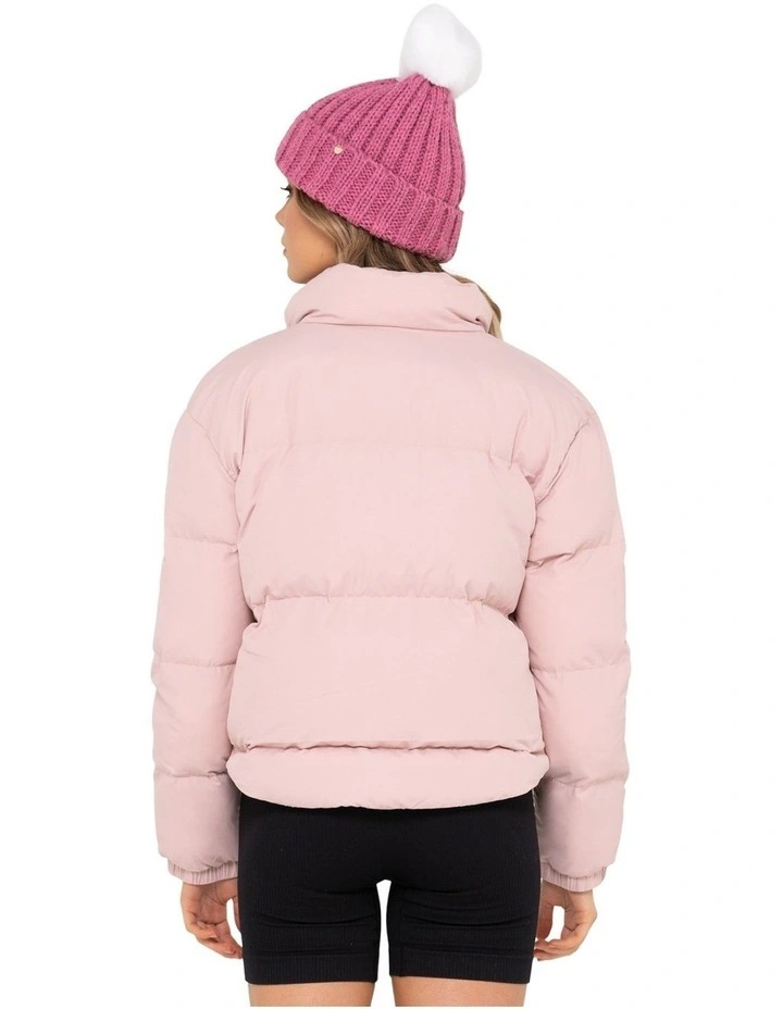 Floreat Puffer Jacket in Pink