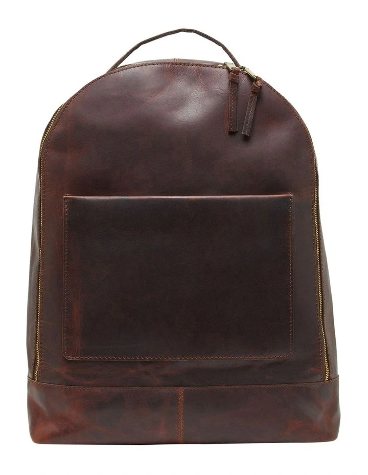 Griffin Backpack in Saddle Tan
