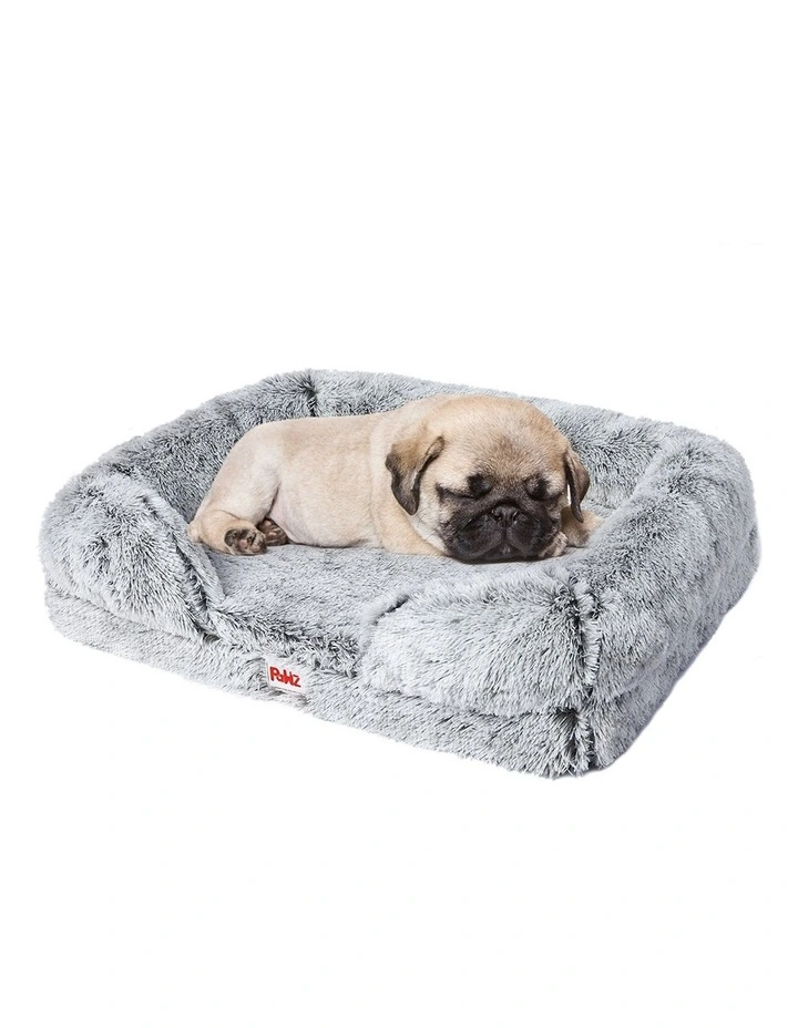 Orthopedic Sofa Soft Warm Mattress Cushion S Pet Bed in Grey