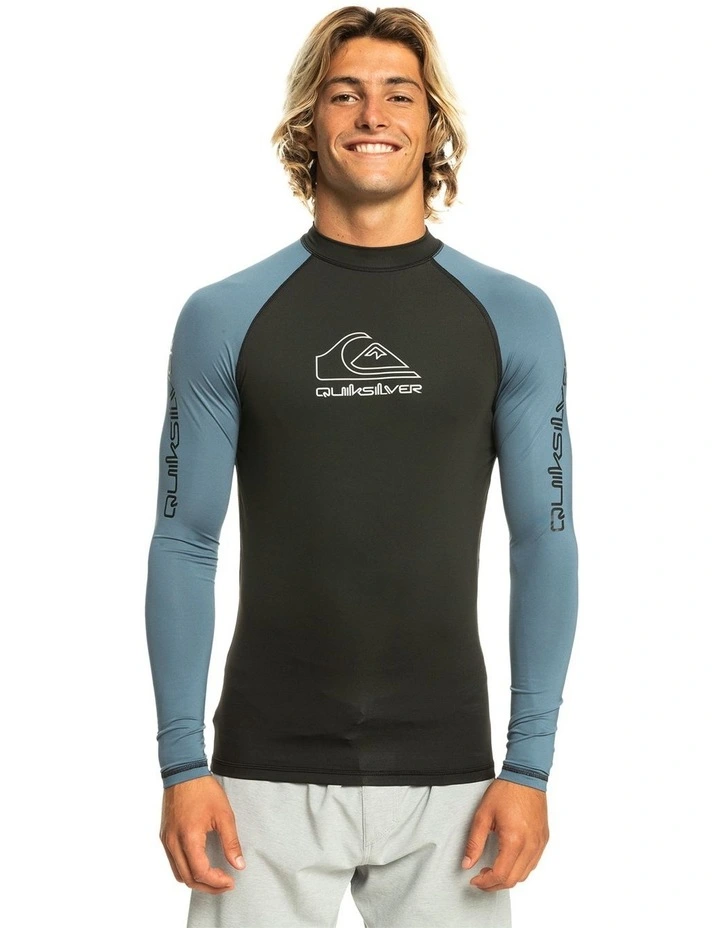 On Tour Apac Long Sleeve UPF 50 Rash Vest Swimwear in Bering Sea