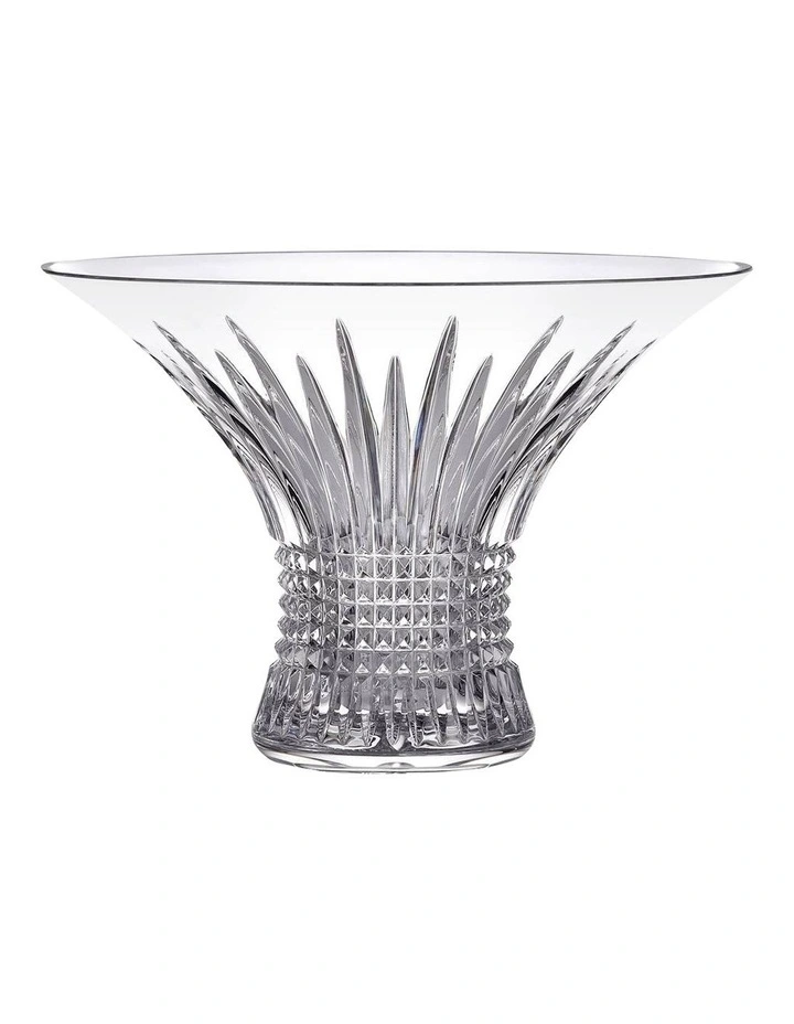 Lismore Diamond Centrepiece Bowl 30cm in Clear