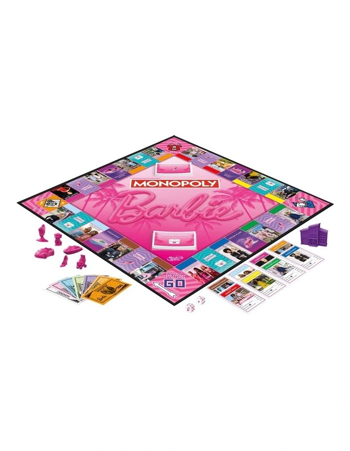 Barbie Edition Board Game in Multi
