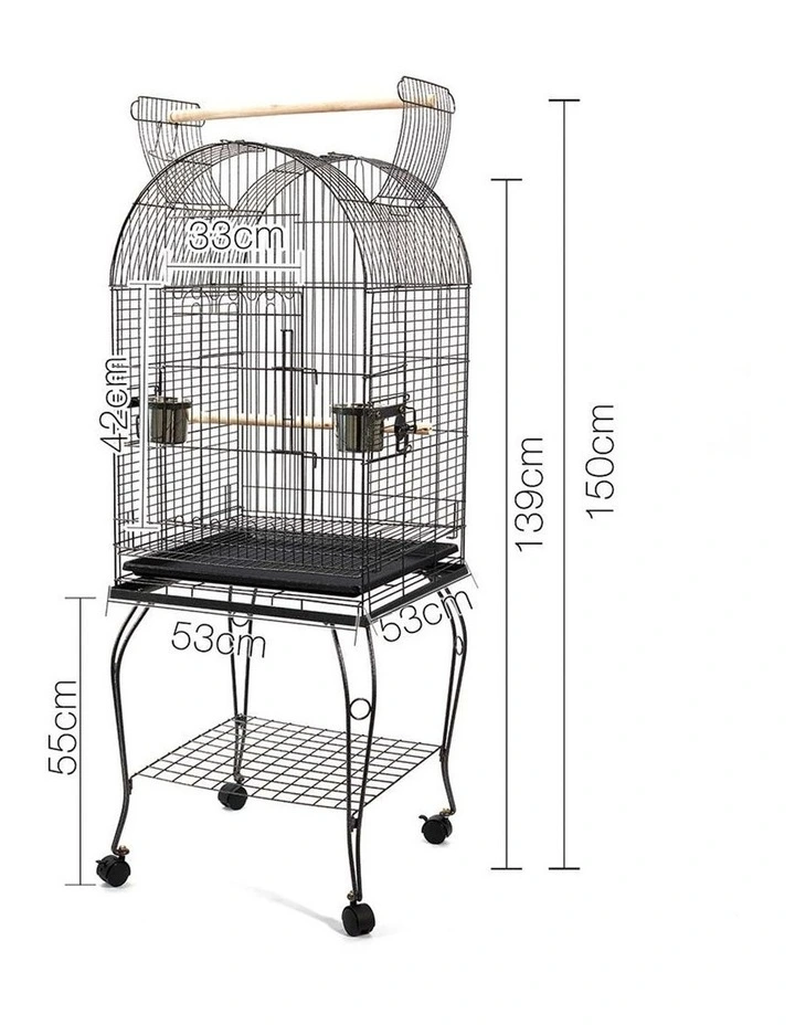 Large Bird Cage with Perch
