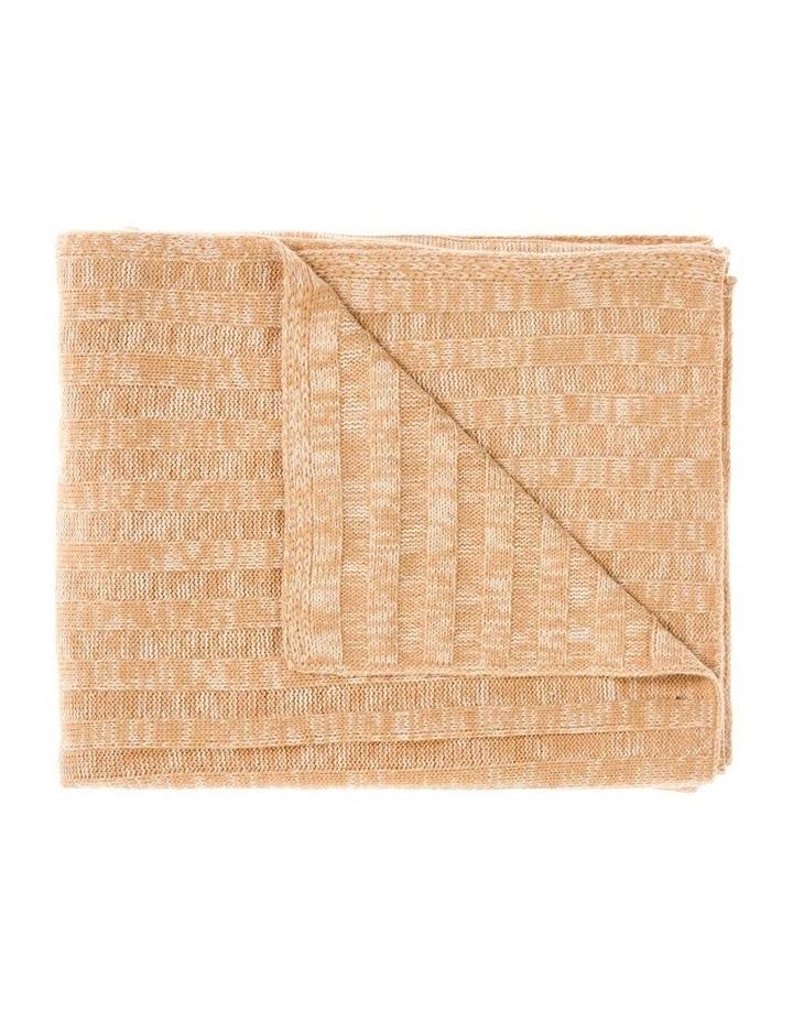 Giverny Throw in Caramel