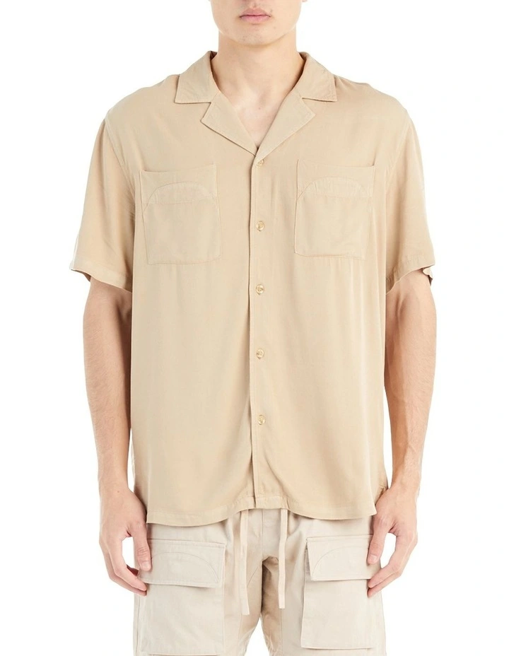 Midtown Shirt in Beige