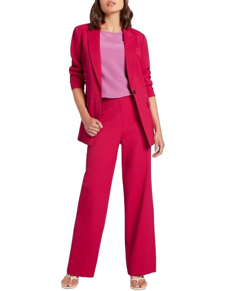 Aurora Longline Blazer in Jam