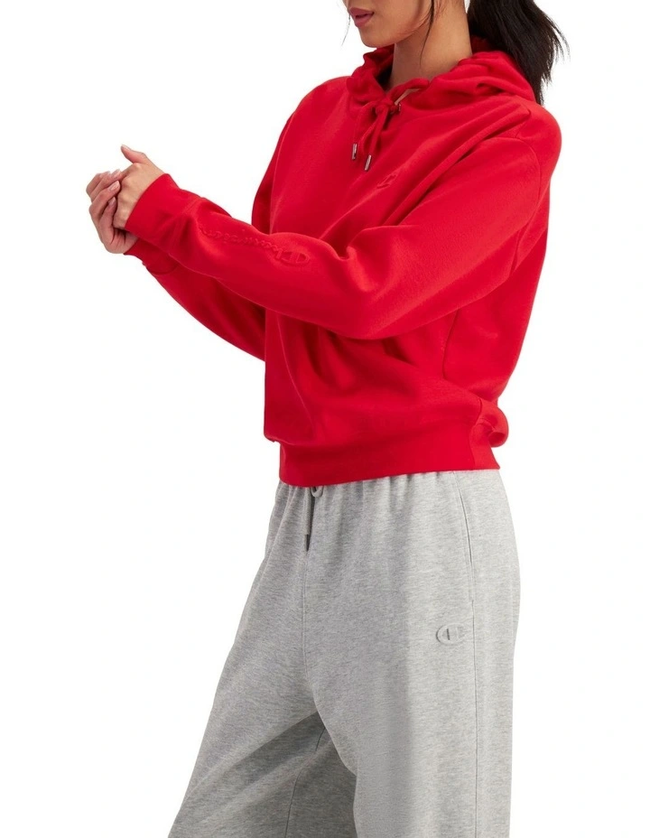 Rochester Tech Hoodie in Team Red Scarlet