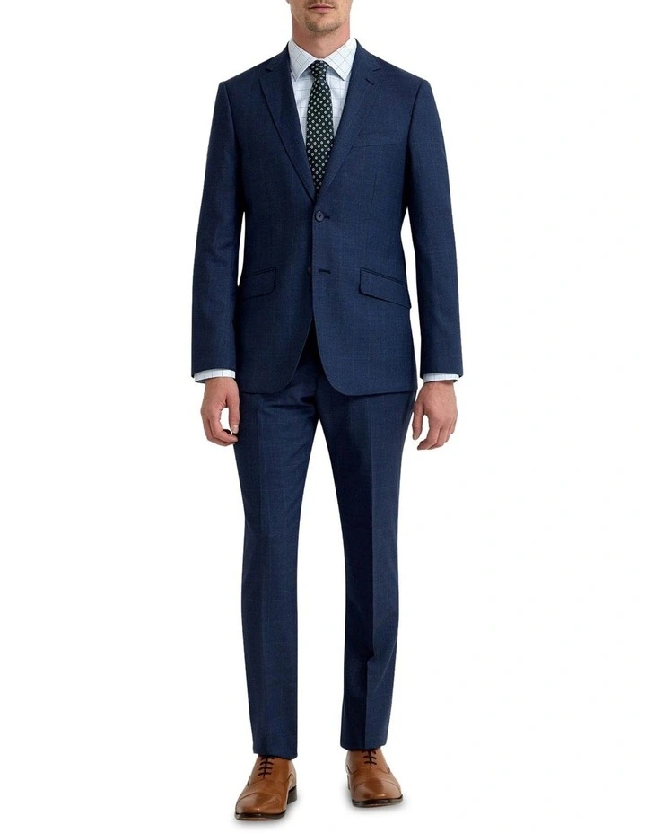 New Hopkins Wool Suit Jacket in Blue