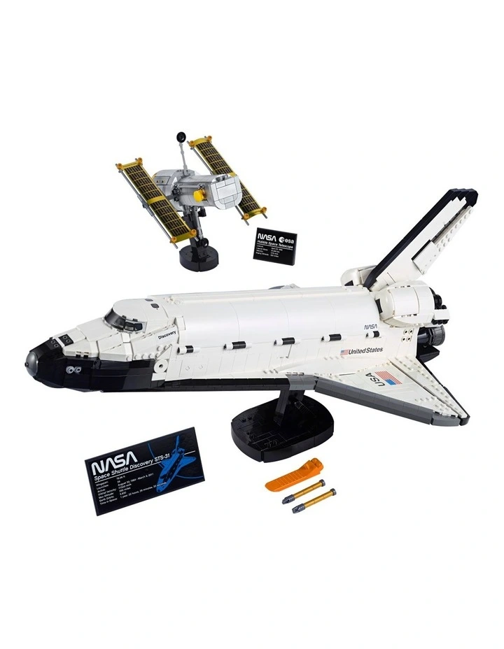 Icons NASA Space Shuttle Discovery Model Building Set 10283