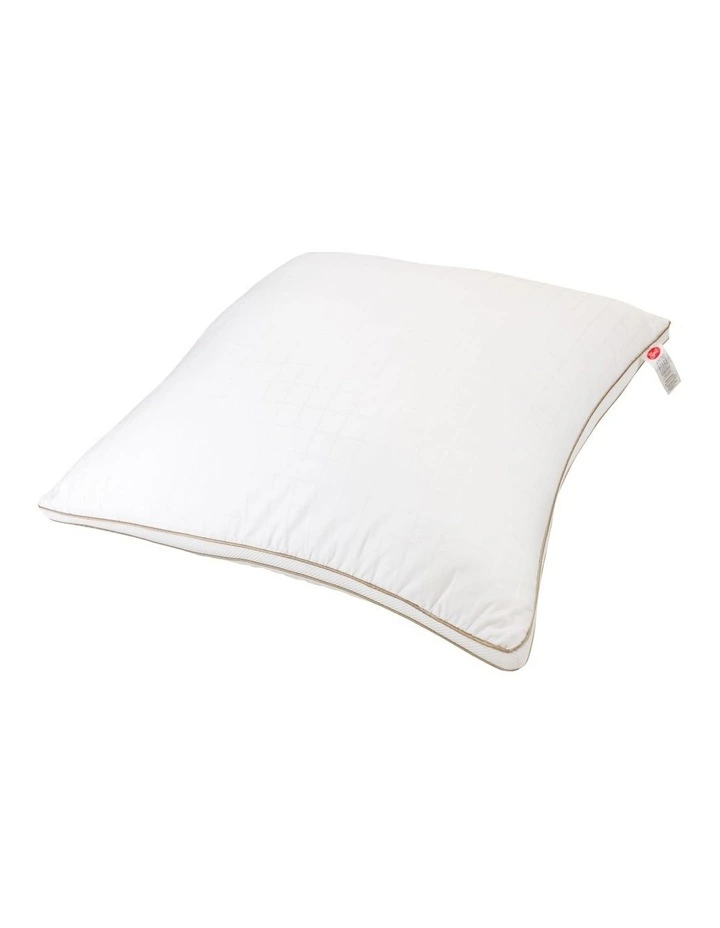 Memory Fibre European Pillow in White