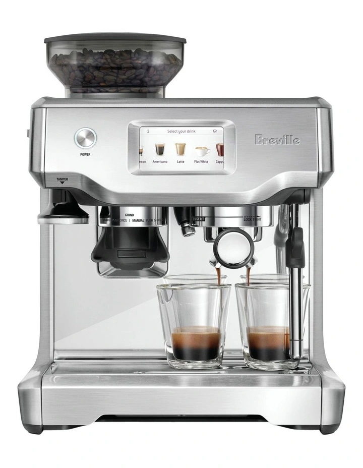 The Barista Touch Coffee Machine Brushed Stainless Steel BES880BSS