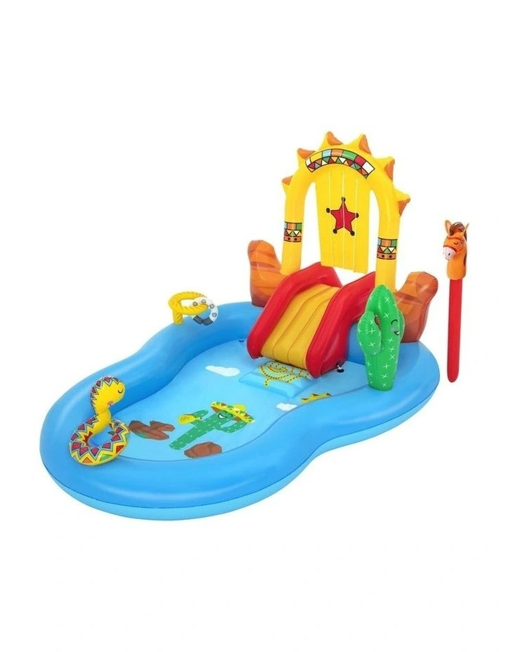 Bestway Wild West Inflatable Above Ground Swimming Pool