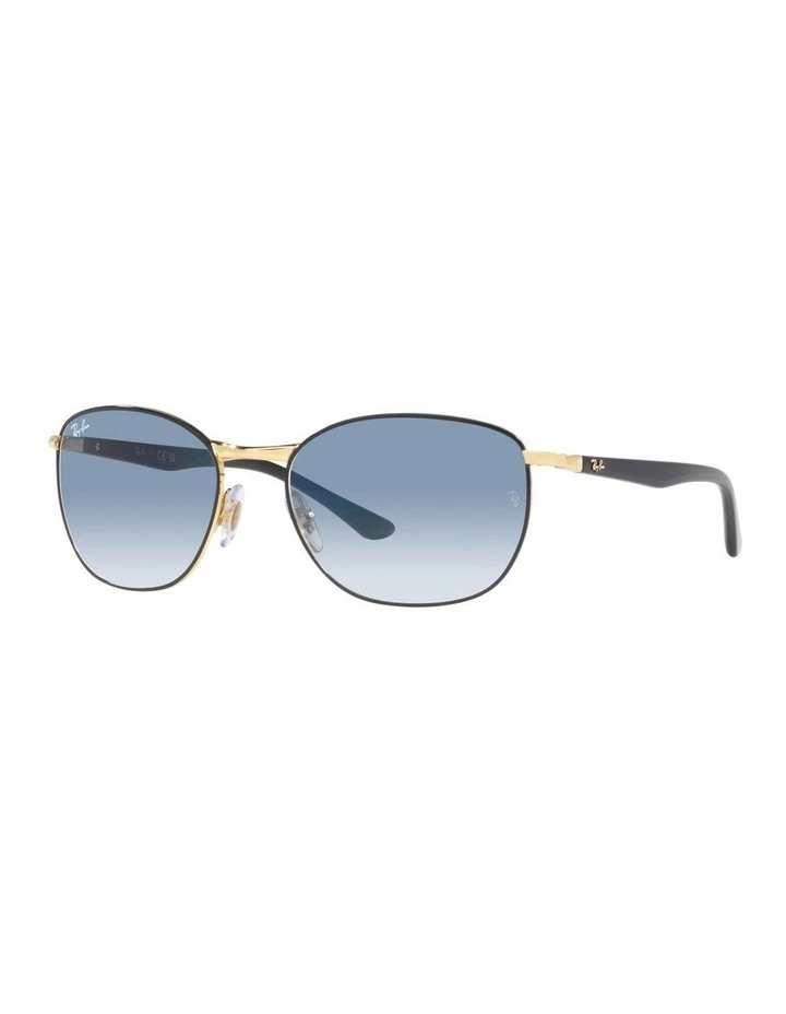 0RB3702 Sunglasses in Black On Arista