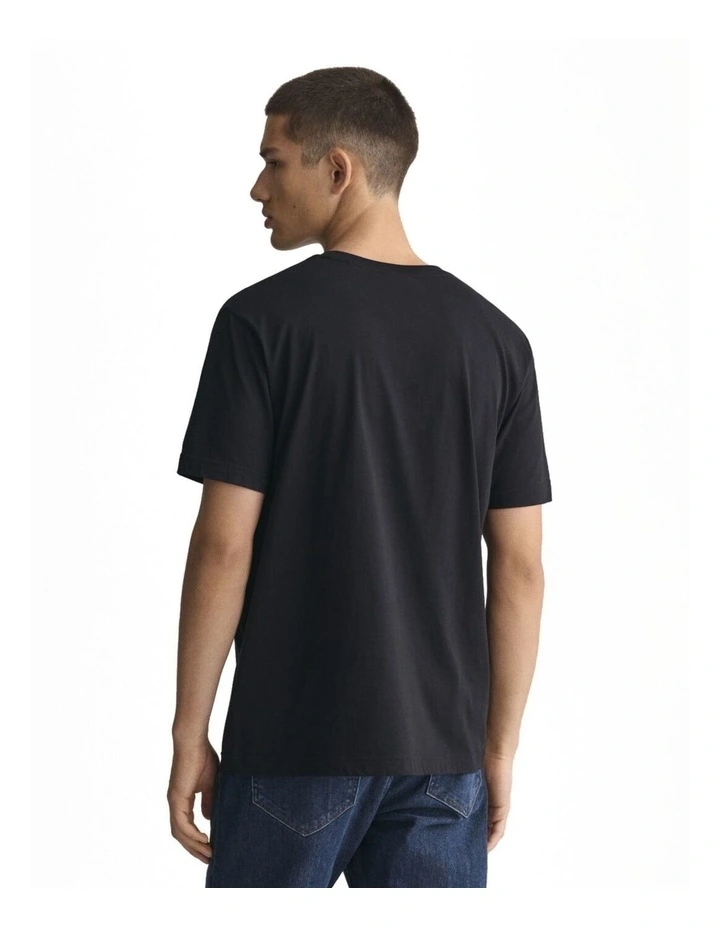 Archive Shield T-shirt in Black