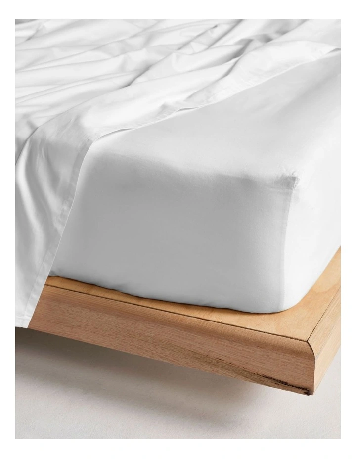 Augusta 500TC Fitted Sheet in White