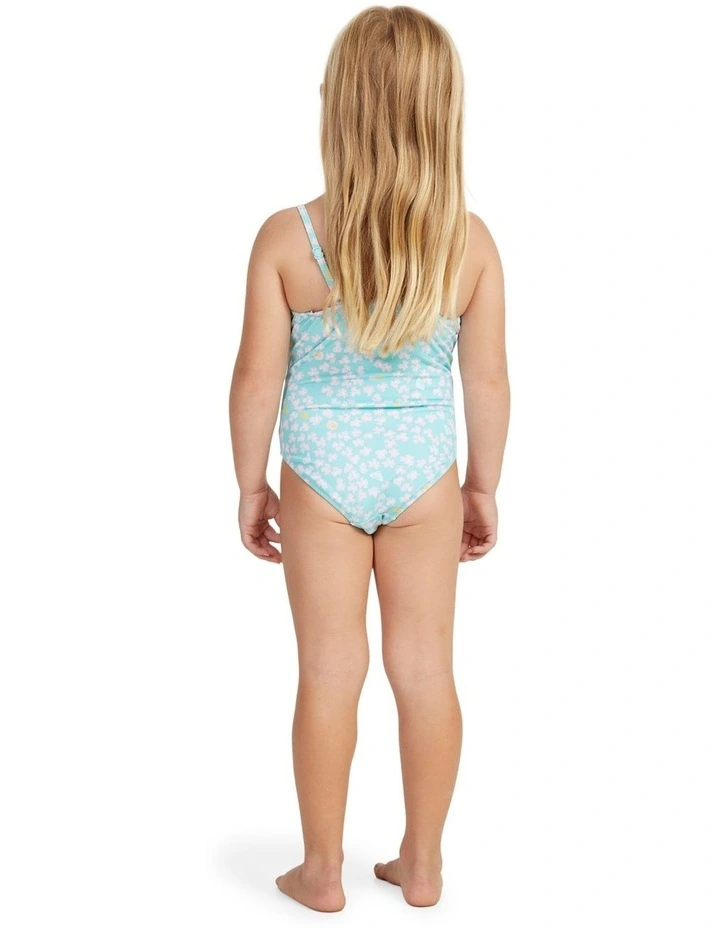Teenie Ditsy One Piece Swimsuit in Aruba Blue Teenie Ditsy