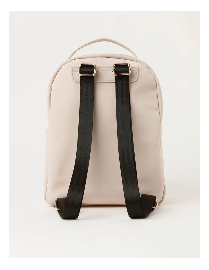 Nylon Backpack In Ivory