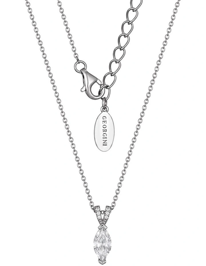Heirloom Forever Pendant Silver Necklace