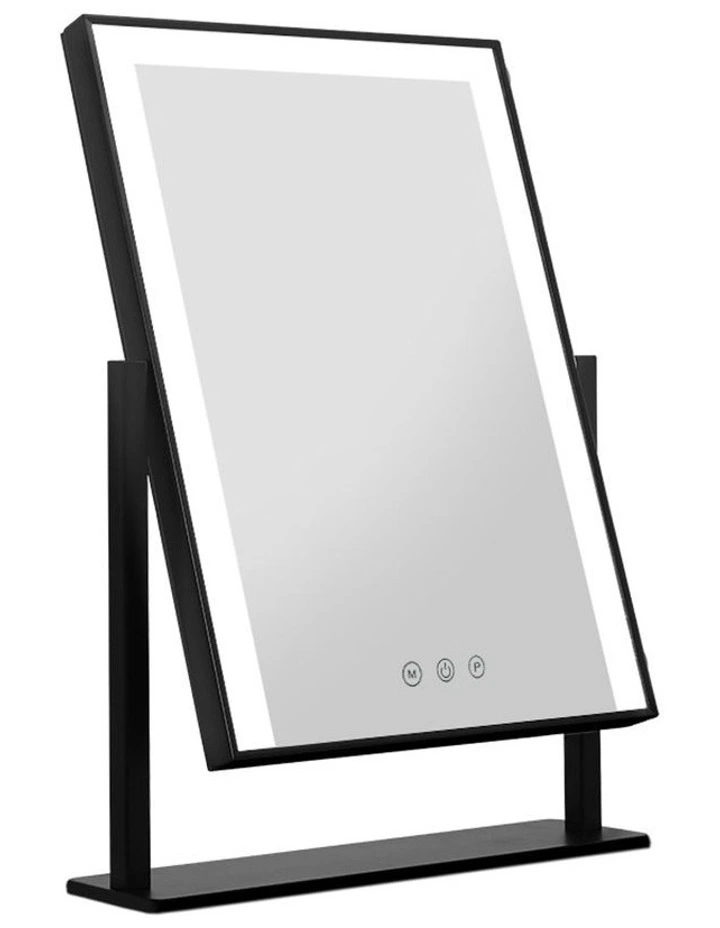 Hollywood Makeup Mirror With Light LED Strip Standing Tabletop Vanity