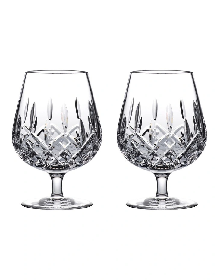 Connoissuer Lismore Brandy Pair