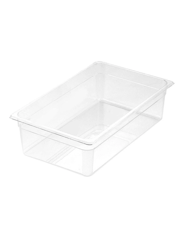 Gastronorm GN Pan 1/1 Food Tray Storage 150mm in Clear