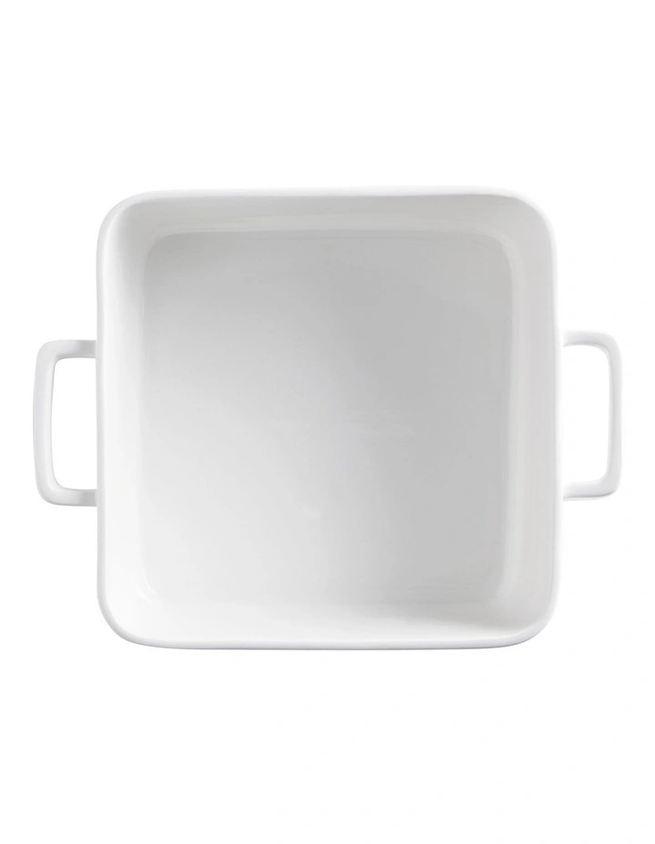 Epicurious Gift Boxed Square Baker 19x7.5cm in White