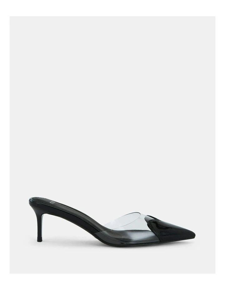 Ingria Heels in Black Patent