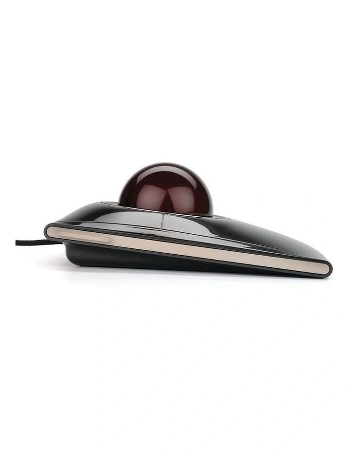 SlimBlade Trackball Mouse Plug in Black/Red