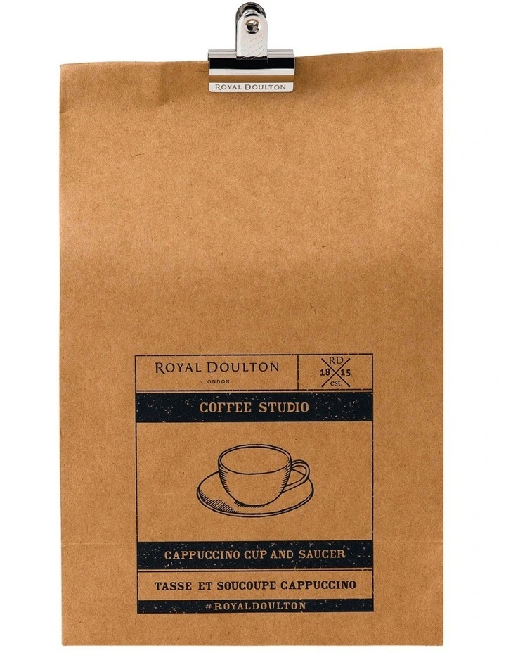 Coffee Studio Cappuccino Cup & Saucer Set