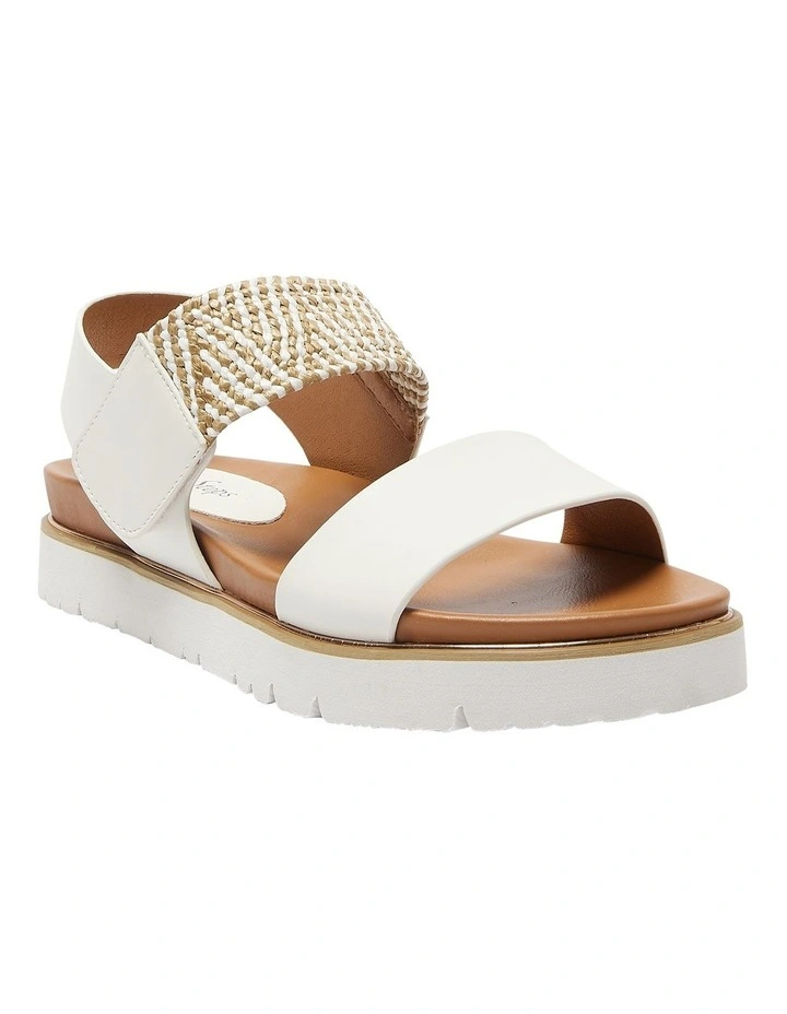 Sunset Sandals in White Multi