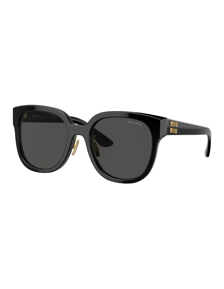 MU 01ZS Sunglasses in Black