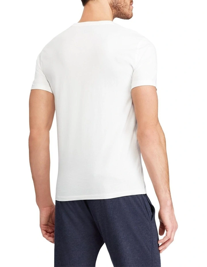 Custom Slim Fit Jersey Crewneck T-Shirt White