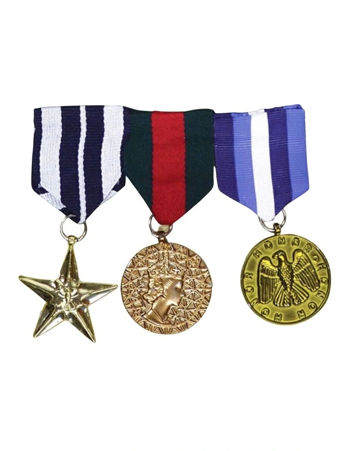 Army Solider Replica Medals 3 Pack