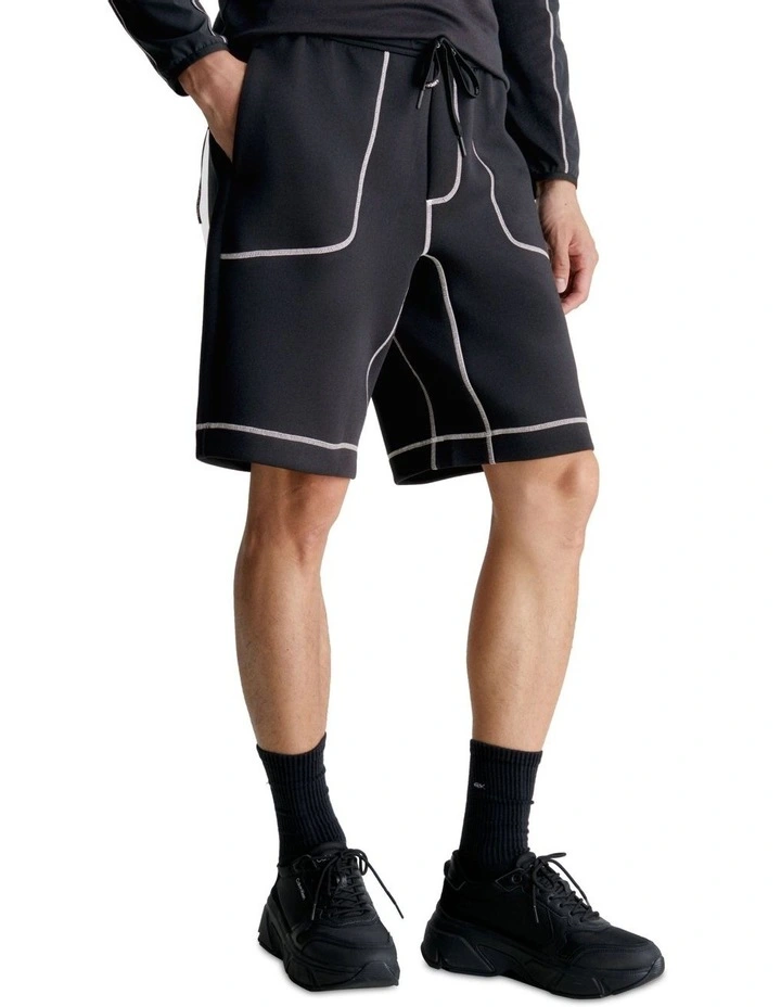 Knit Short in Black Beauty