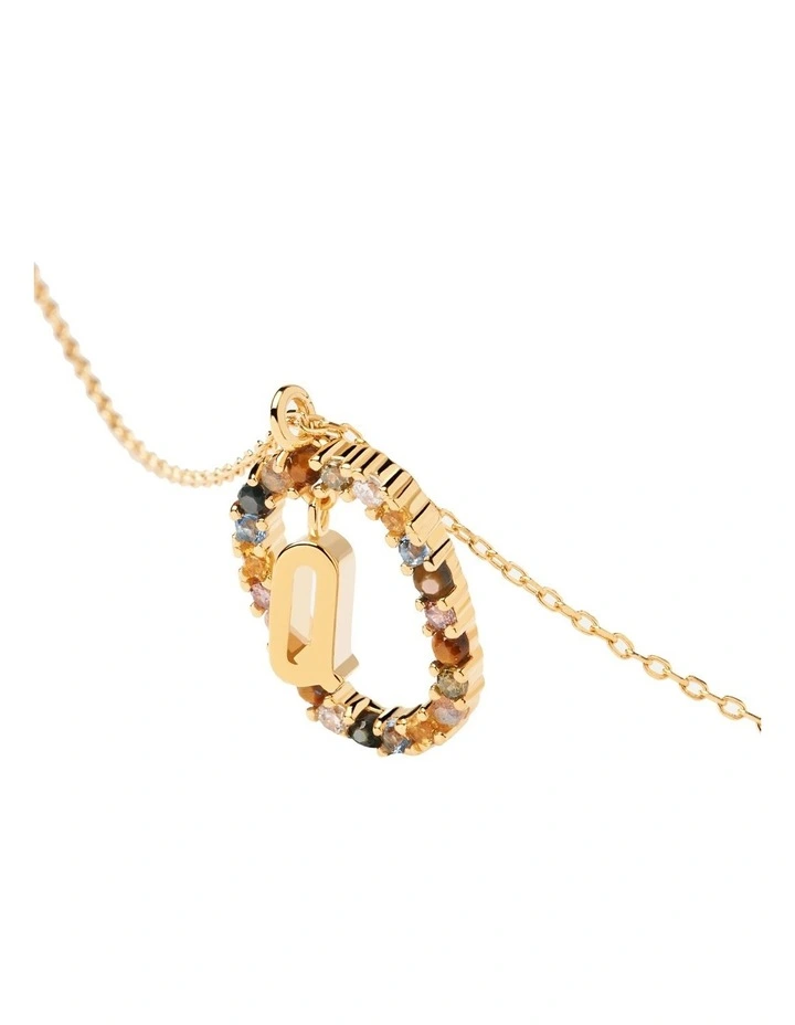 Letter Q Multi Necklace