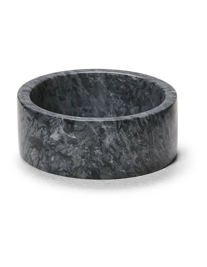Marble Bowl in Charcoal
