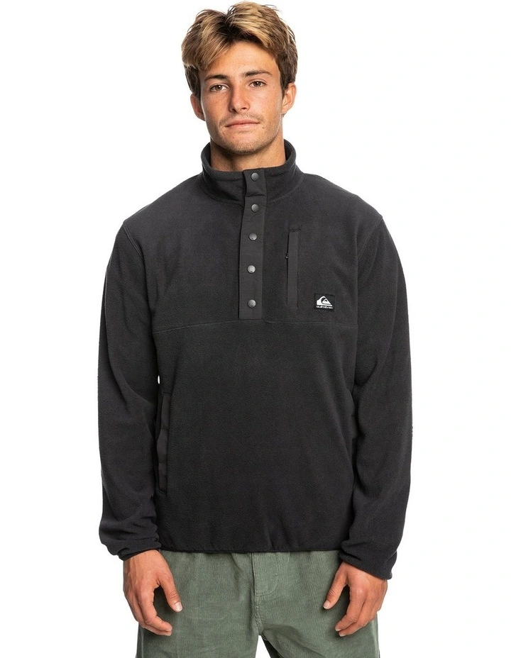 No Destination Half Zip Sweater in Phantom