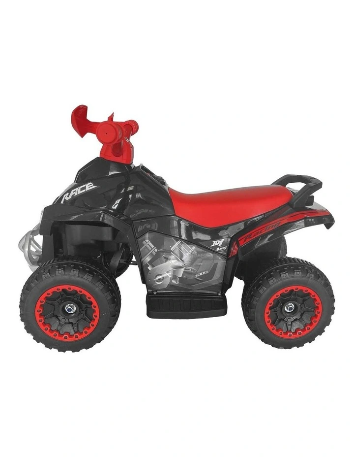 Quad Ride-on Electronic 4 Wheel ATV in Black