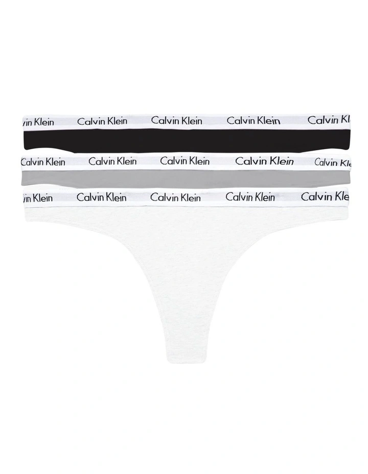 Carousel Thong Briefs 3 Pack In Assorted