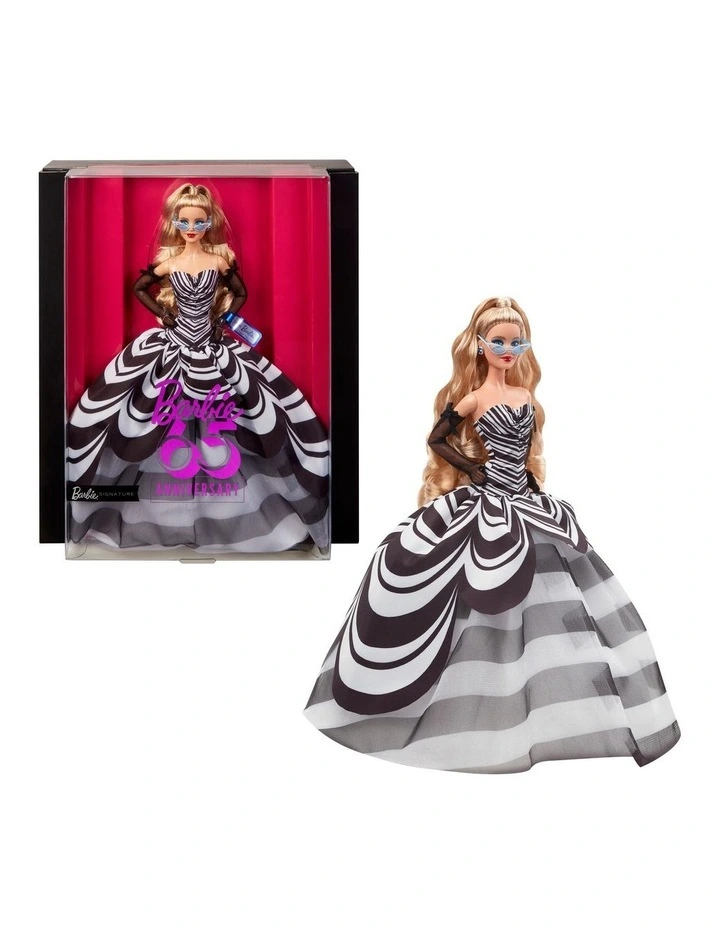 Signature 65th Anniversary Collectible Doll With Blonde Hair Gown
