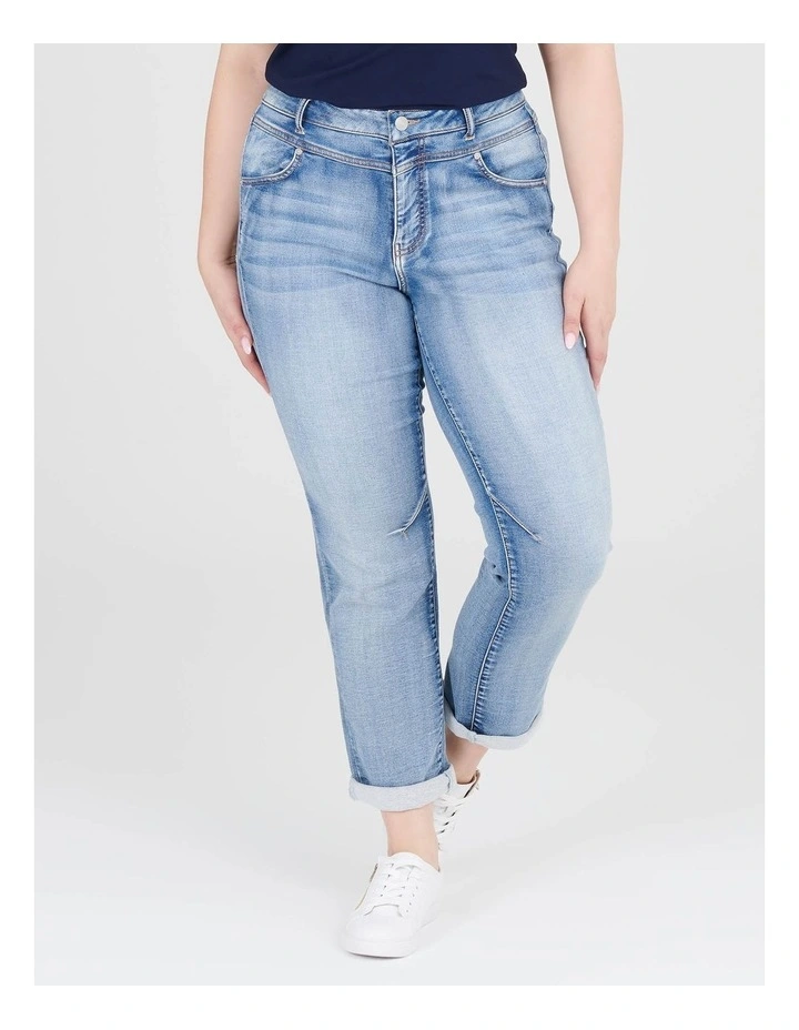 The Easy Fit Denim Jean Light Blue Denim