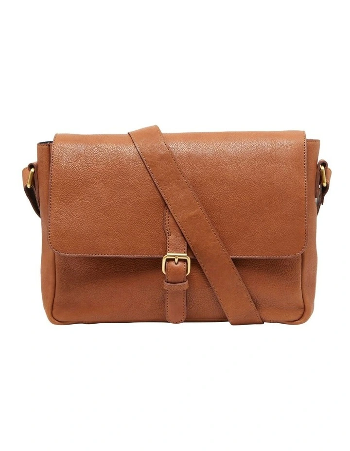 Rainer Satchel in Cognac