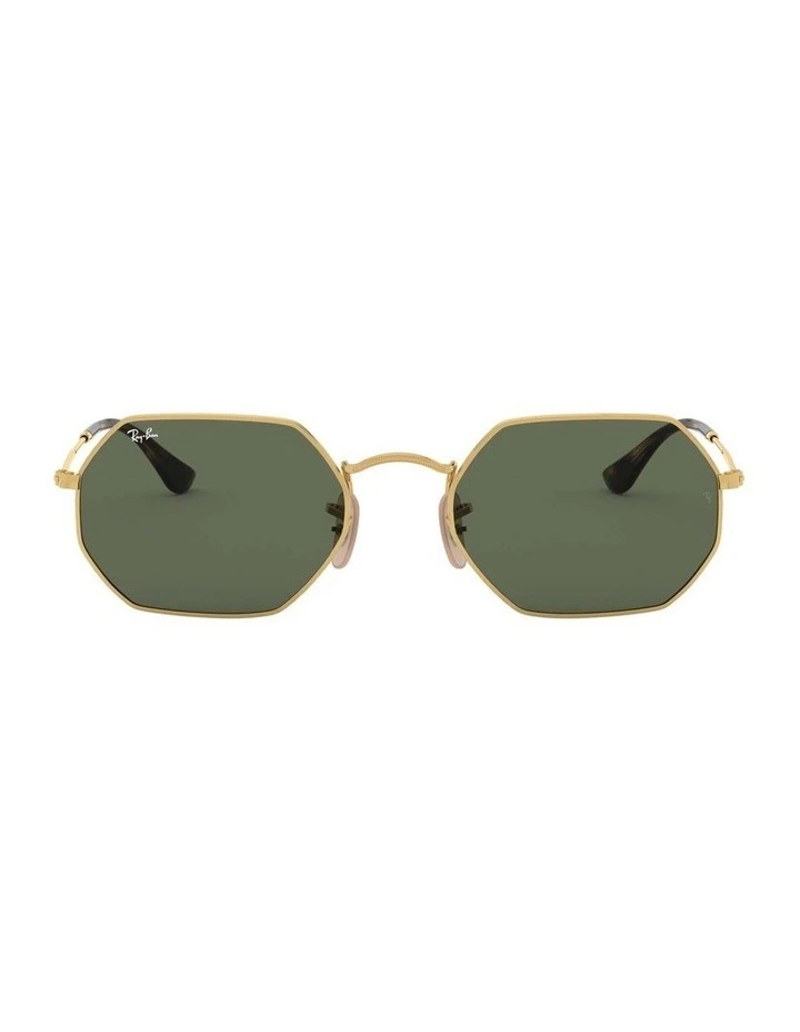Octagonal Gold RB3556N Sunglasses