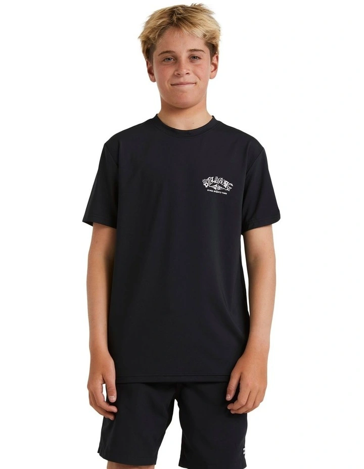 Ransom Rash Vest in Black
