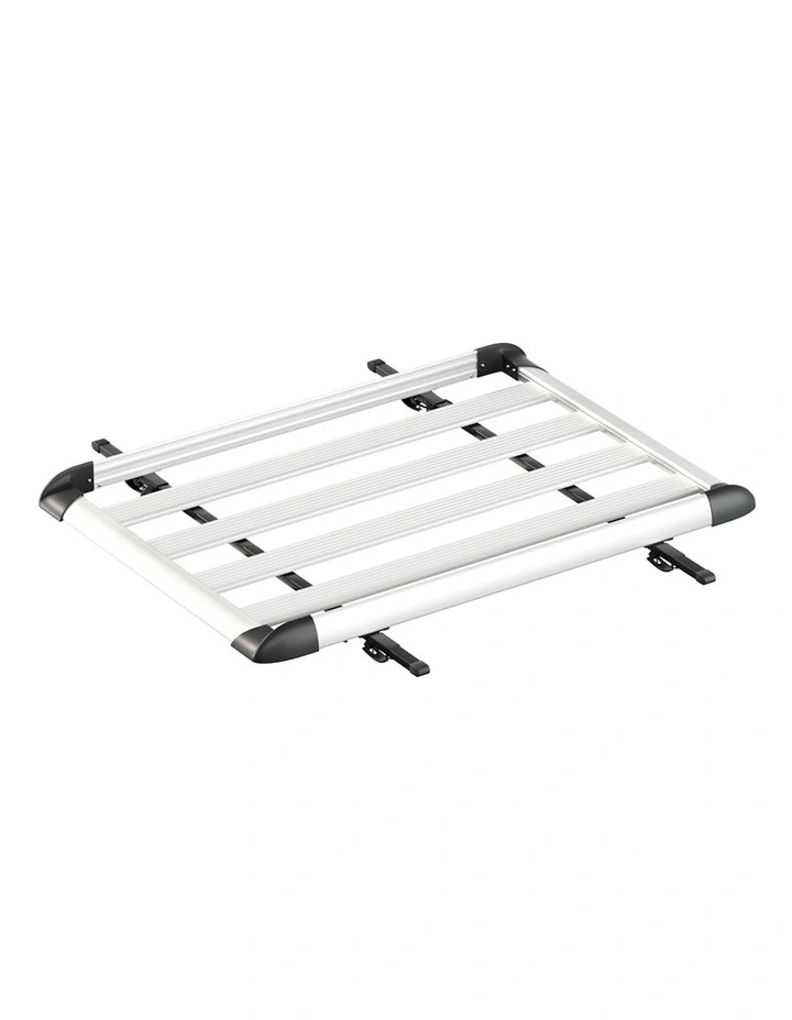 Universal Car Roof Rack Basket 140cm in Silver