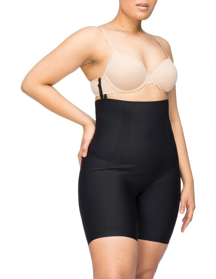 Body Define High Waisted Shaper Short in Black