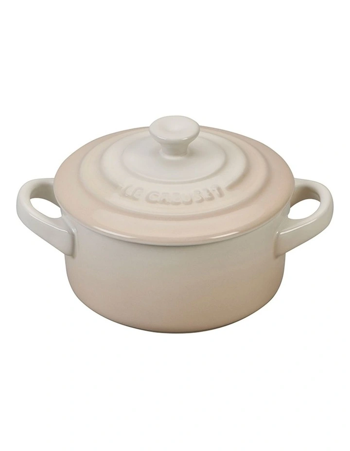 Mini Casserole 9cm in Meringue