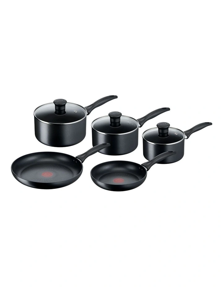 Induction Non-Stick 5 Piece Set in Black